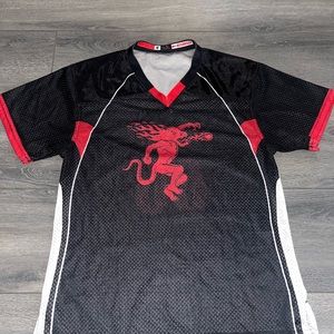 Fireball tank tops, t shirts, ski hats, key chains and bottle openers